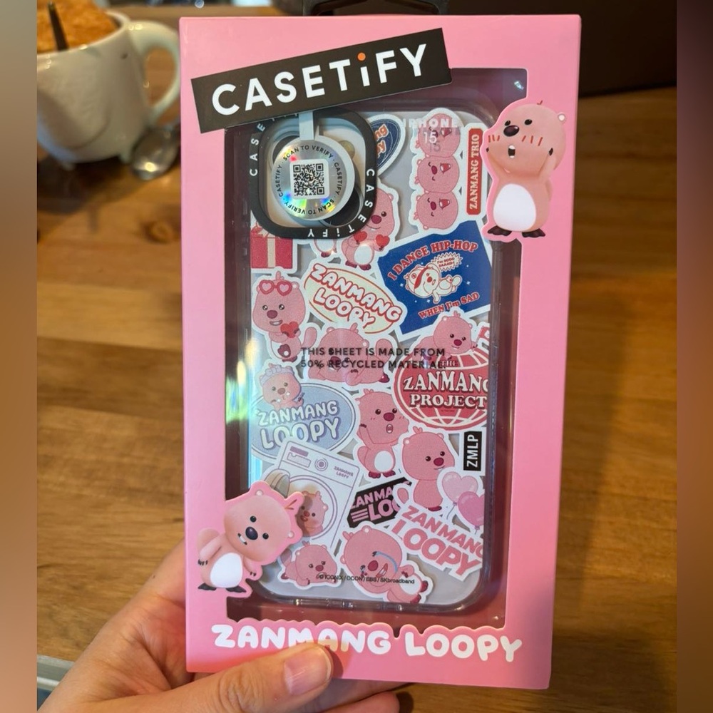brandy new casetify loopy iphone 15 case